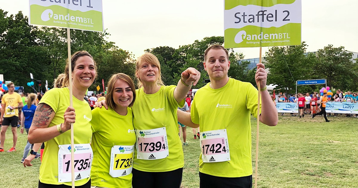 Teamstaffel Gruppenbild